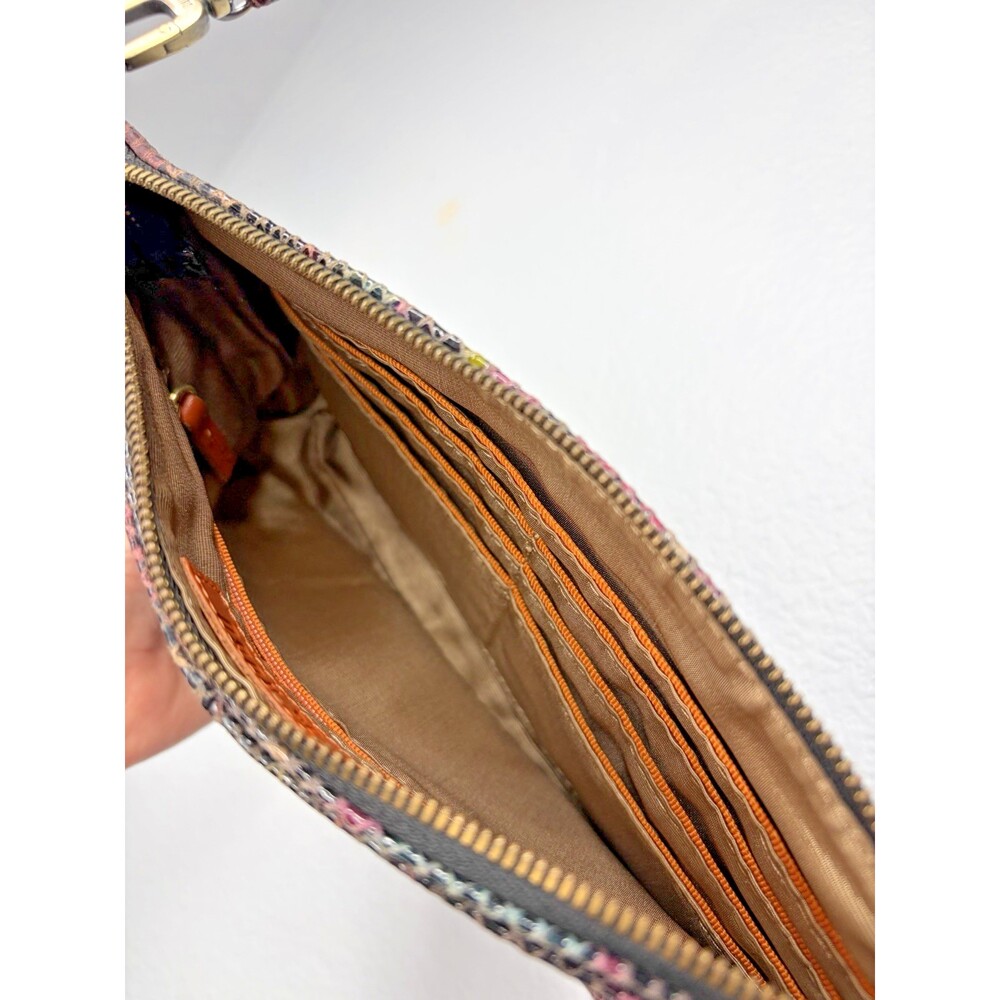 HOBO Darcy Convertible Shoulder Crossbody Snakeskin Leather Mini Purse - Picture 5 of 7